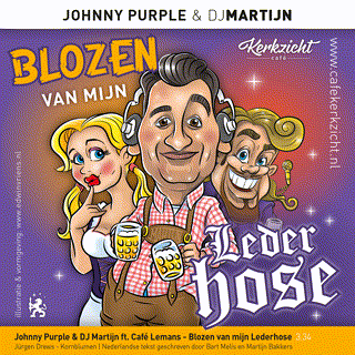 Johnny Purple Ft. Cafe Lemans - Een Geit In 'T Cafe